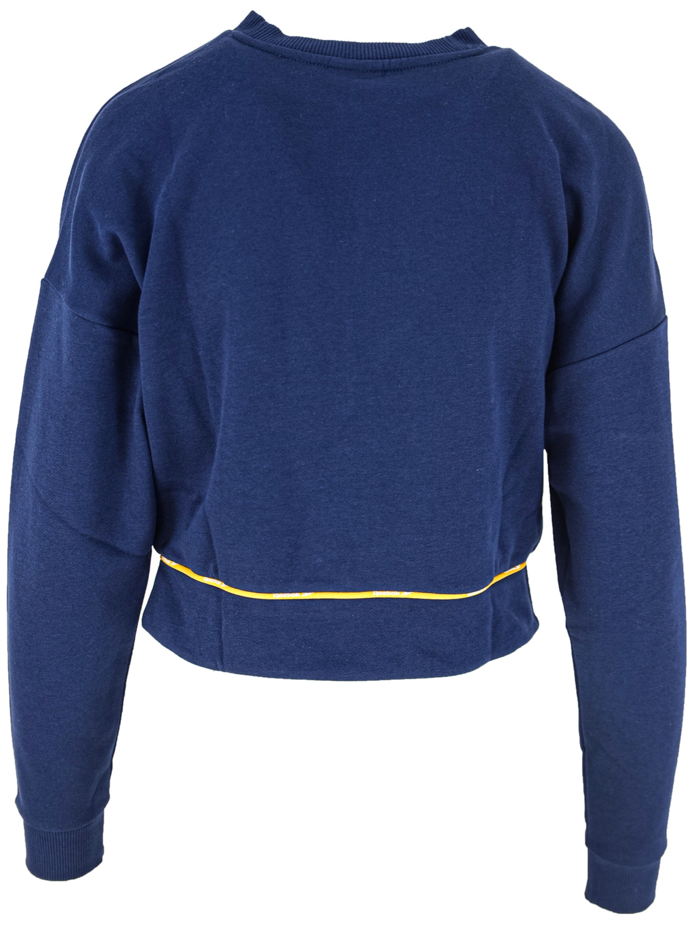 Reebok Blouse 'Reebok Piping Crewneck' in Blue