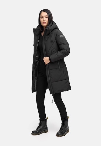 NAVAHOO Winter Coat 'Kältekuschel XIV' in Black