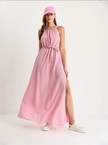 Bianco Lucci Kleid 'Midi'‌‌‌‌‌‌‌‌‌‌ in Pink