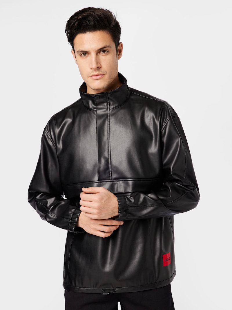 Jackets HUGO Leather jackets Black