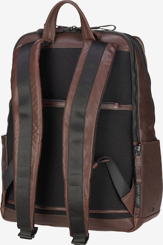 Piquadro Backpack 'Harper' in Brown