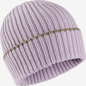 CAMEL ACTIVE Beanie in Purple: front