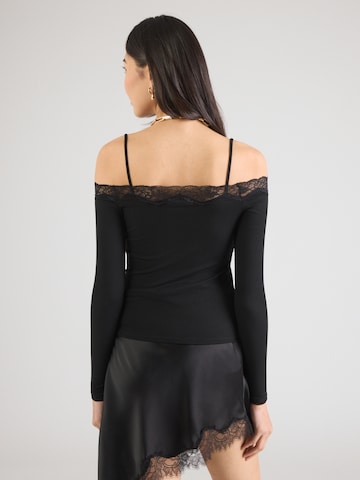 ABOUT YOU Tričko 'Letizia' - Čierna