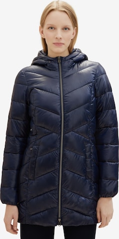 TOM TAILOR Between-Seasons Coat in Blue: front