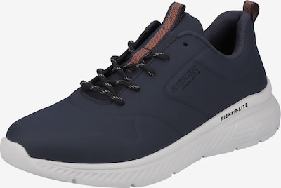 Rieker Sneaker 'B6414' in nachtblau / orange, Produktansicht