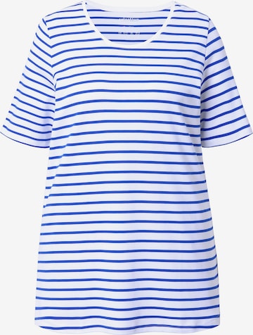 Ulla Popken Shirt in Blauw: voorkant