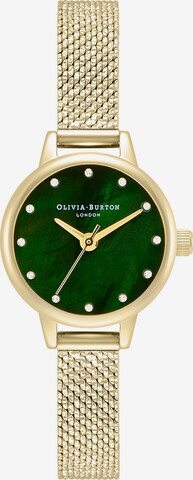 Olivia Burton Analoguhr in Gold: predná strana