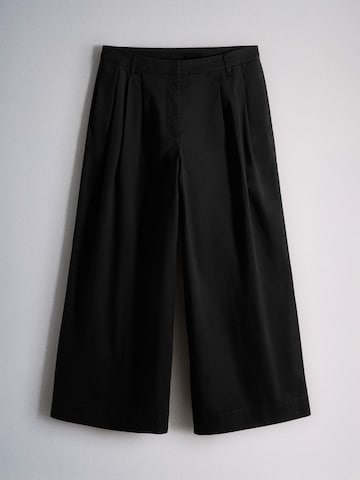 Wide leg Pantaloni con pieghe di The Set in grigio