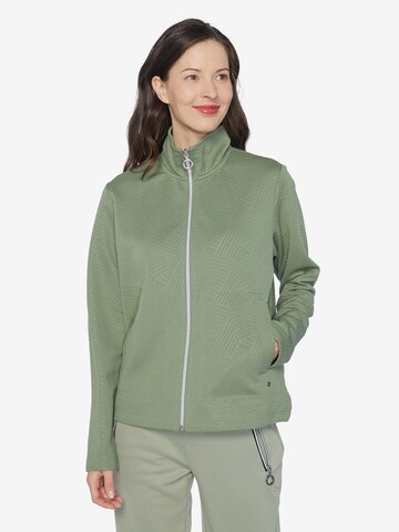 LUHTA Sweat jacket 'Havola' in Green: front