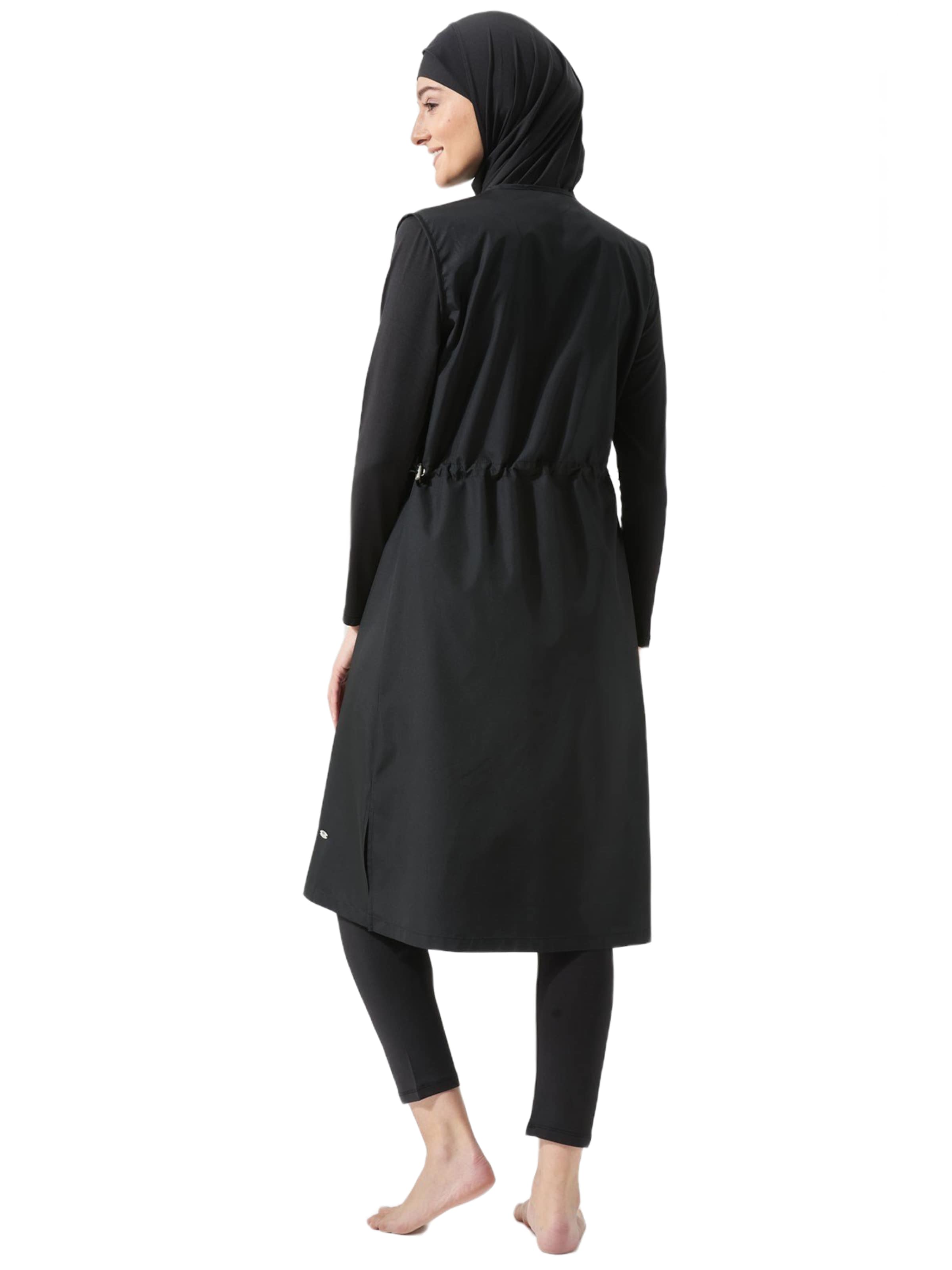 C&City Badpakjurk in Zwart