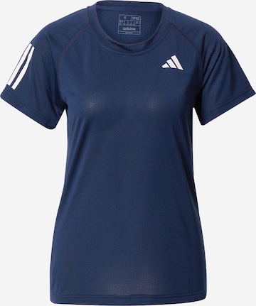 ADIDAS PERFORMANCE Λειτουργικό μπλουζάκι 'Club' σε μπλε: μπροστά