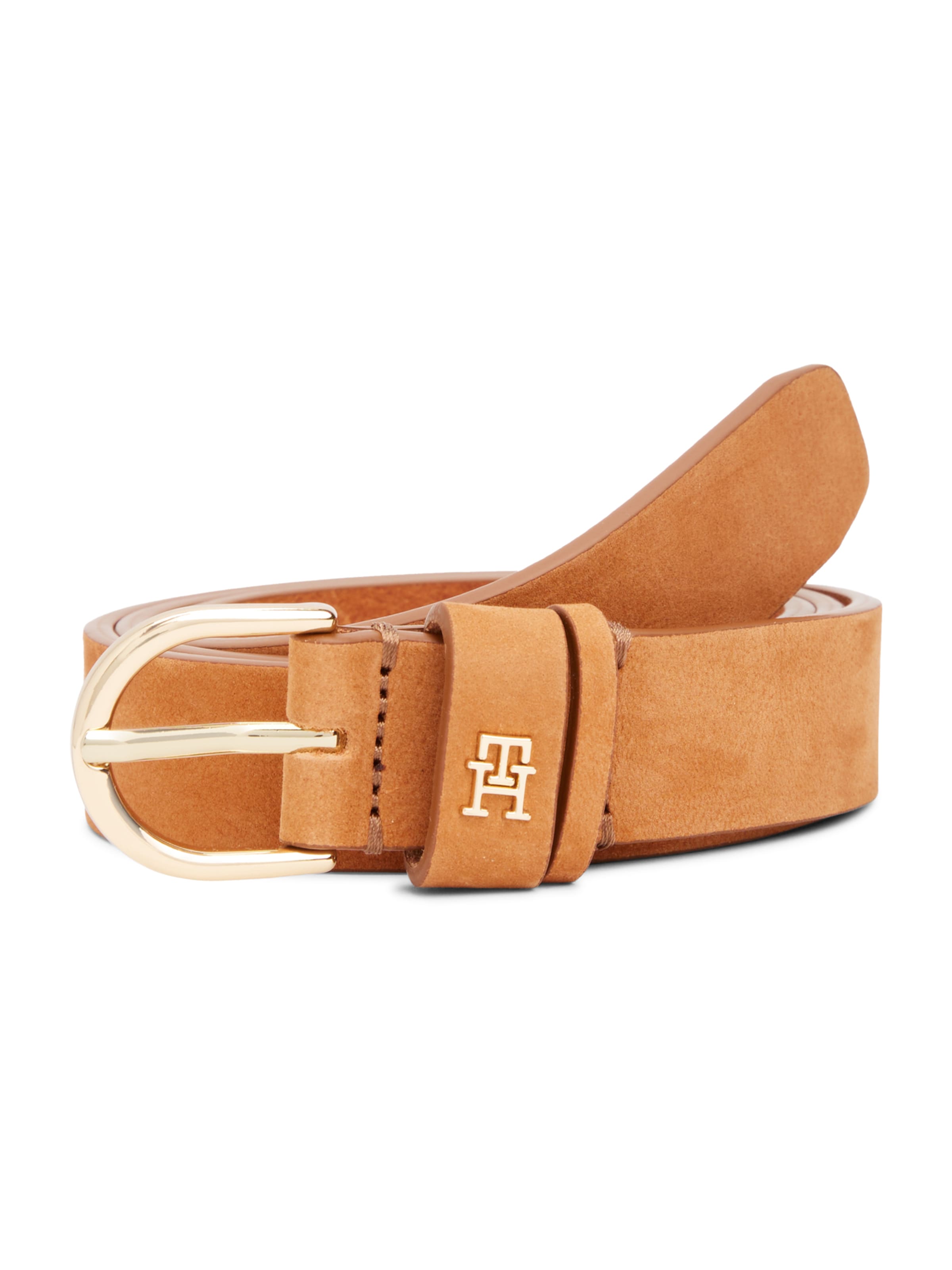 Curea 'ESSENTIAL EFFORTLESS 2.5' de la TOMMY HILFIGER pe maro: față