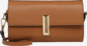 L.CREDI Crossbody Bag 'Janna' in Brown: front