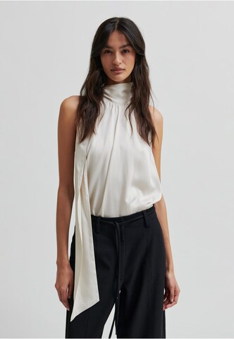 Top 'Kura' di SECOND FEMALE in bianco: frontale