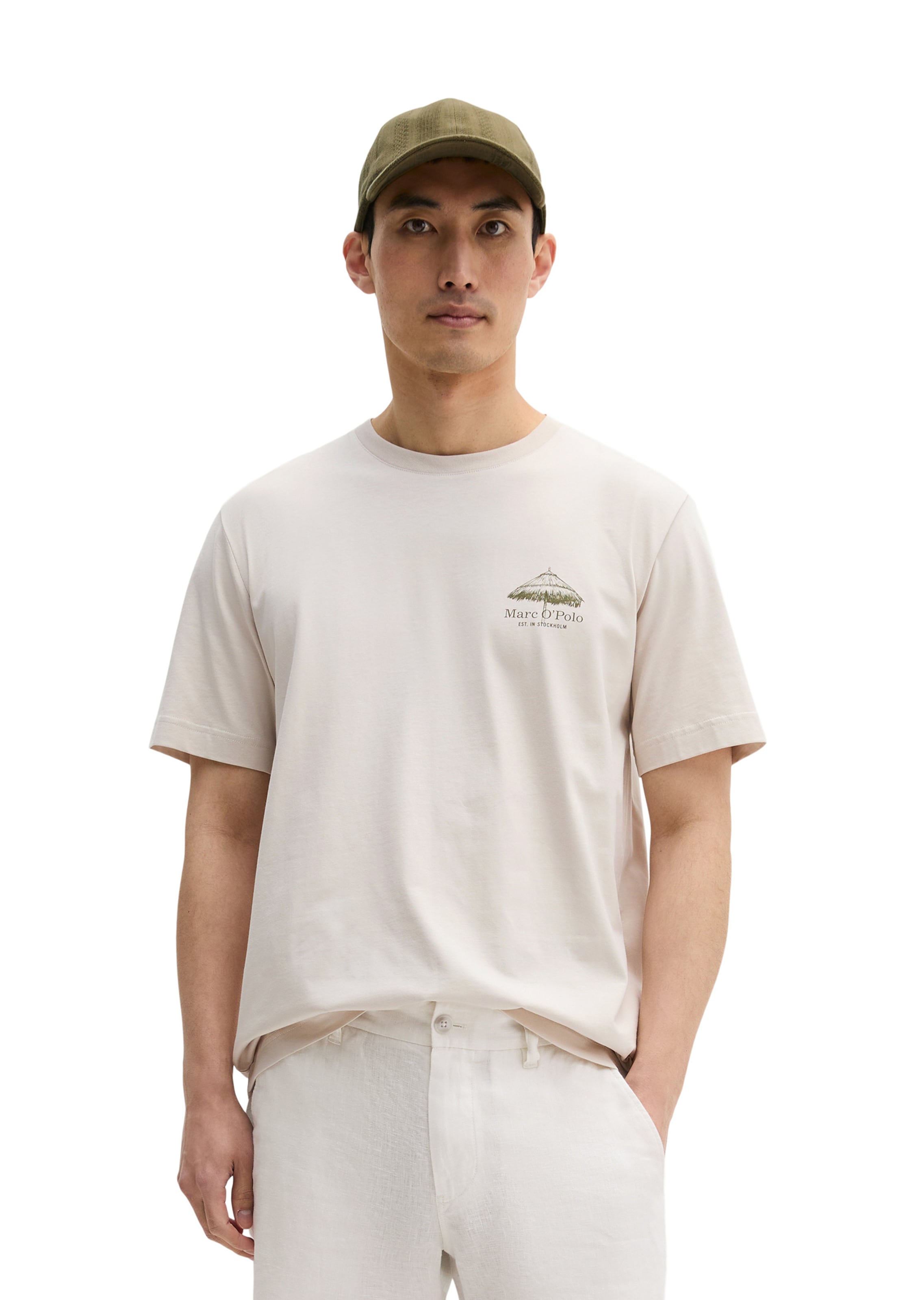 Marc O'Polo Shirt in Grau: Vorderseite