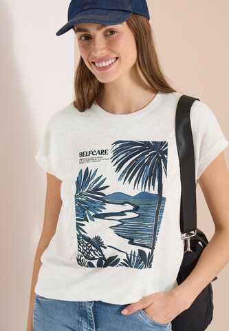 CECIL T-Shirt in Beige: Vorderseite