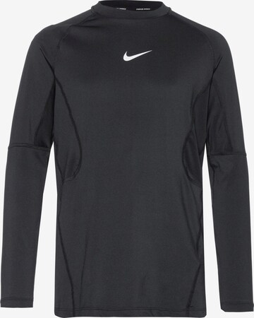 NIKE Funktionsshirt 'Pro' in Schwarz: predná strana