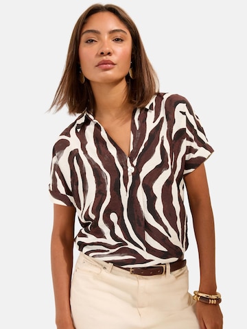 Friends Like These Bluse in Weiß: Vorderseite