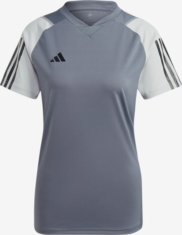 Maglia trikot 'Tiro' di ADIDAS PERFORMANCE in grigio: frontale