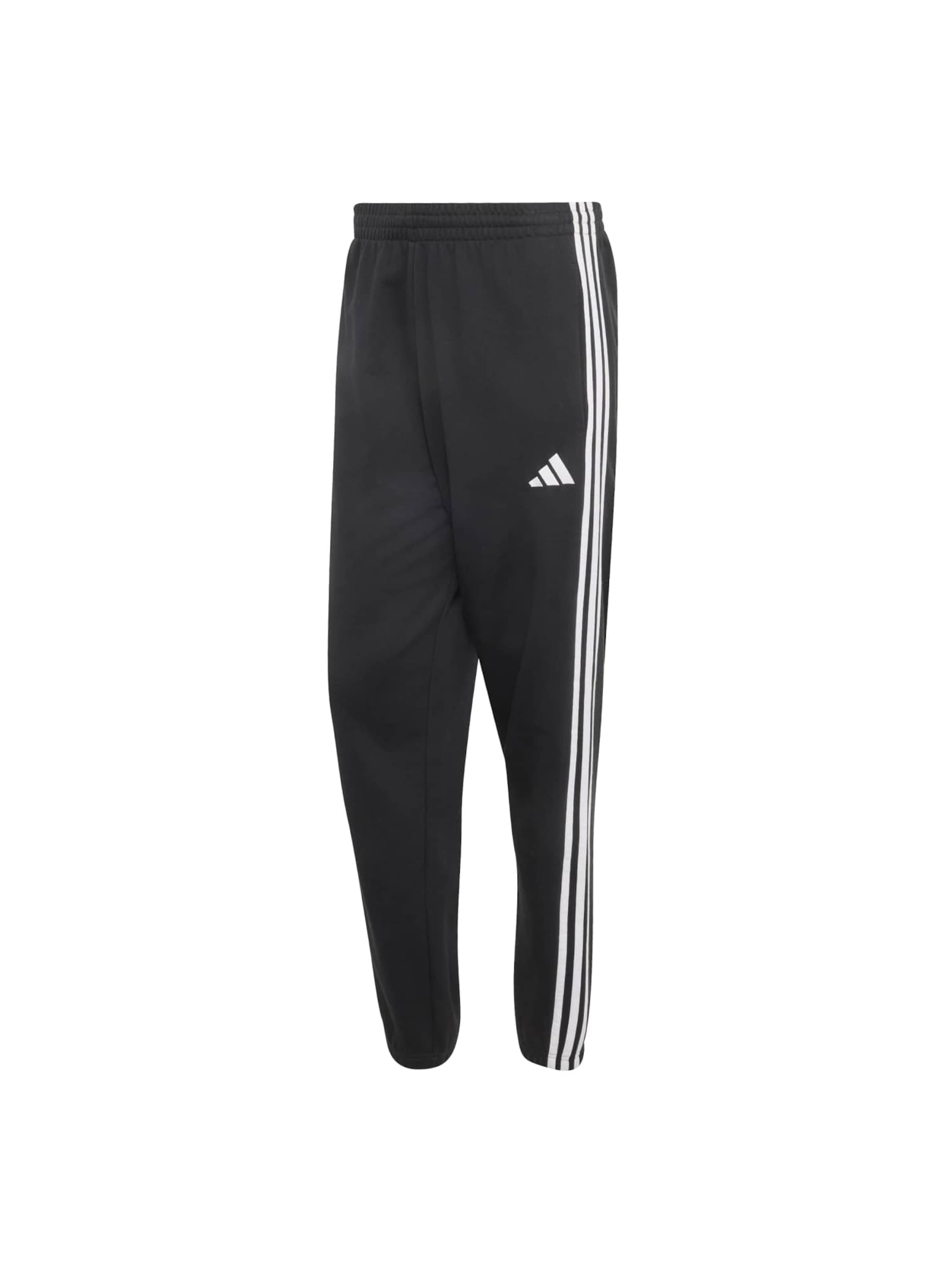 Tapered Pantaloni sport de la ADIDAS SPORTSWEAR pe negru: față