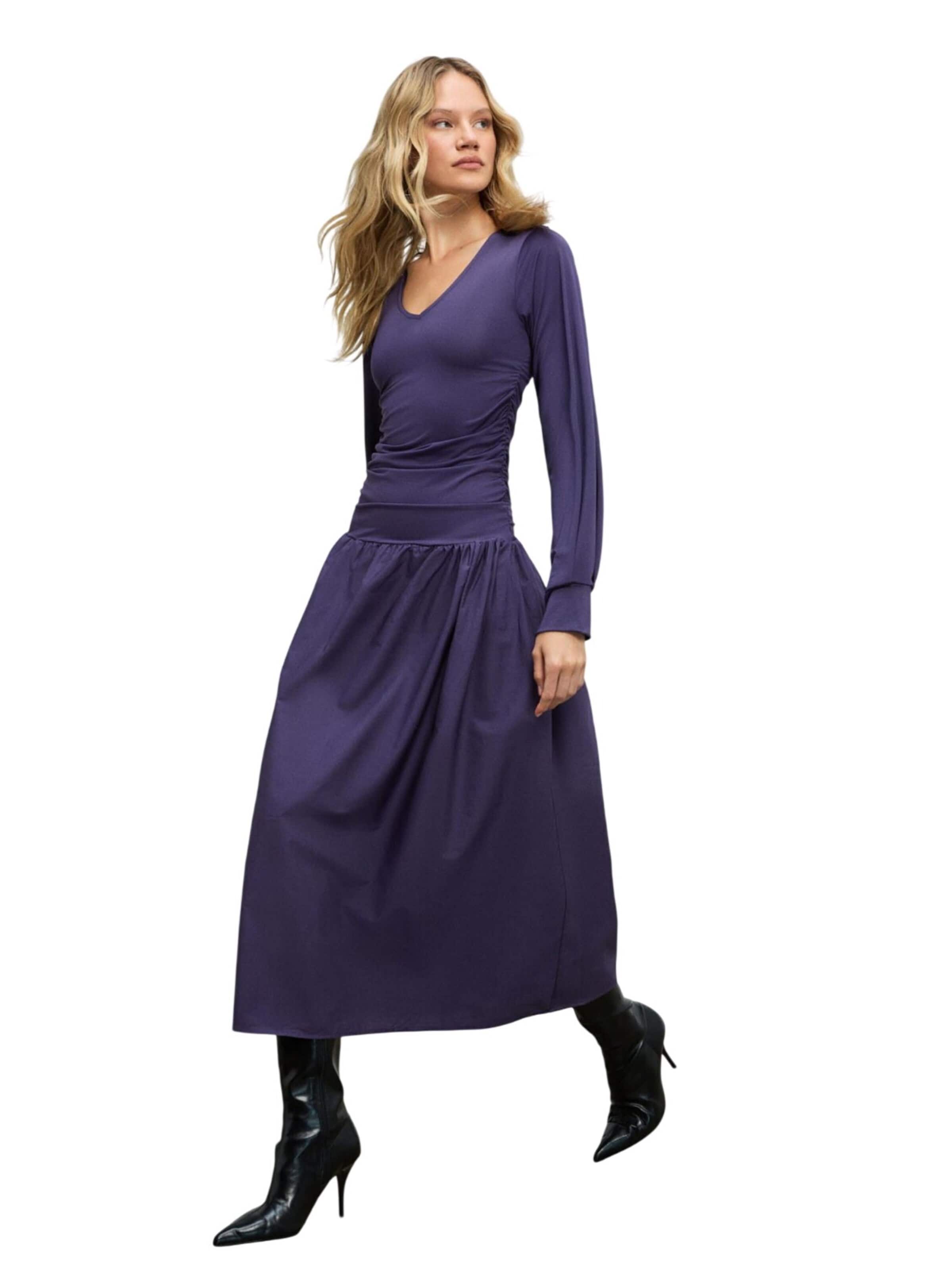 Grimelange Dress in Purple