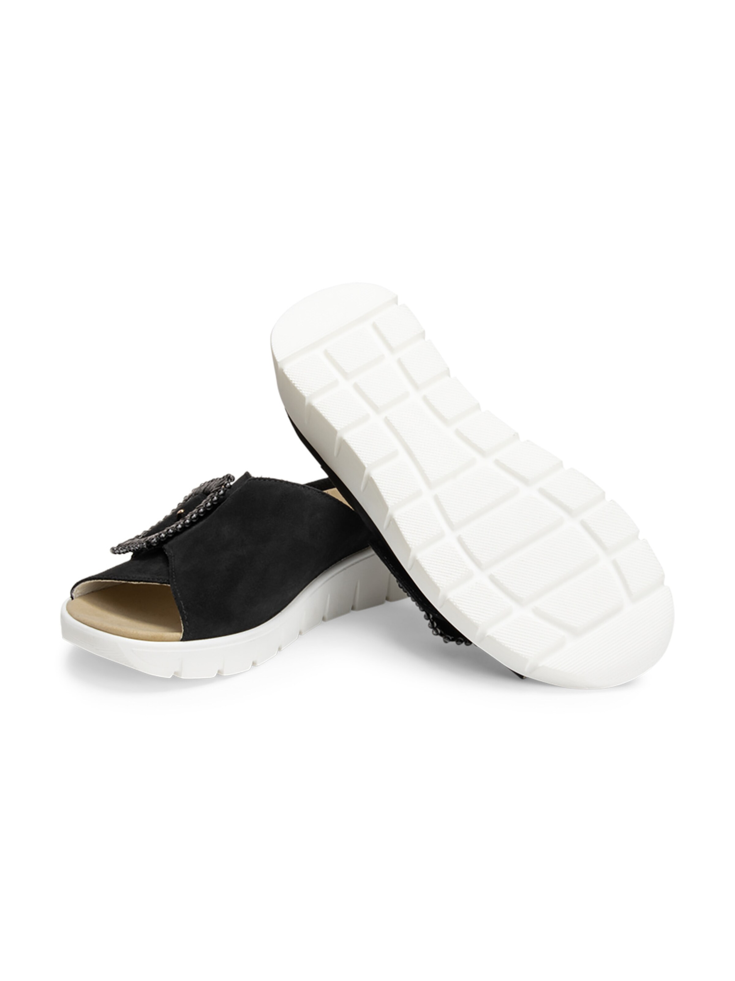 VITAFORM Mules in Black