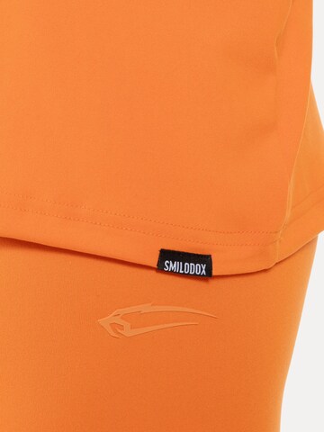 Smilodox Damen T-Shirt Oversize in Orange