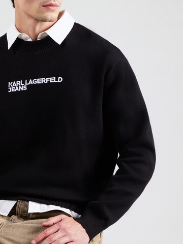 KARL LAGERFELD JEANS Sweatshirt in Black