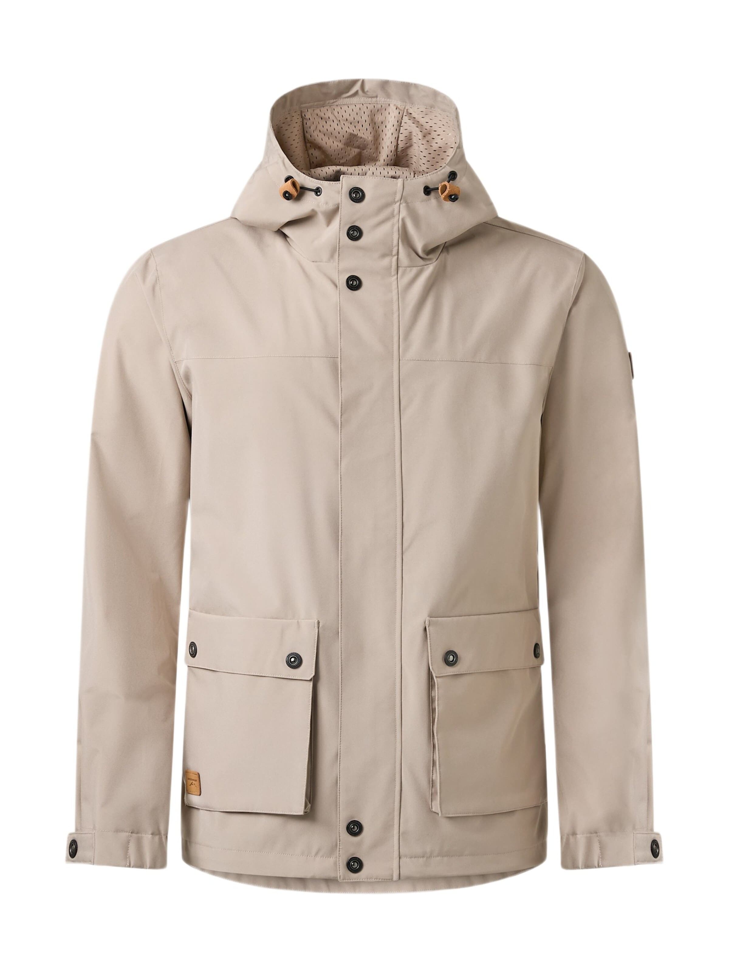 SWEDEMOUNT Outdoor jacket 'Sarek' in Grey: front