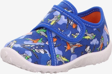 SUPERFIT Slippers 'SPotty' in Blue: front