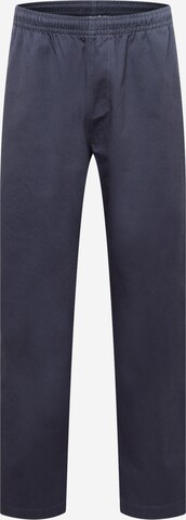 Obey Pants in Blue: front