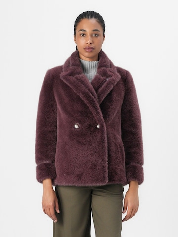 Veste mi-saison Twinset en violet : devant