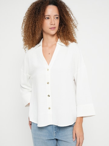 ONLY Blouse 'ONLSVERRE METTE' in White