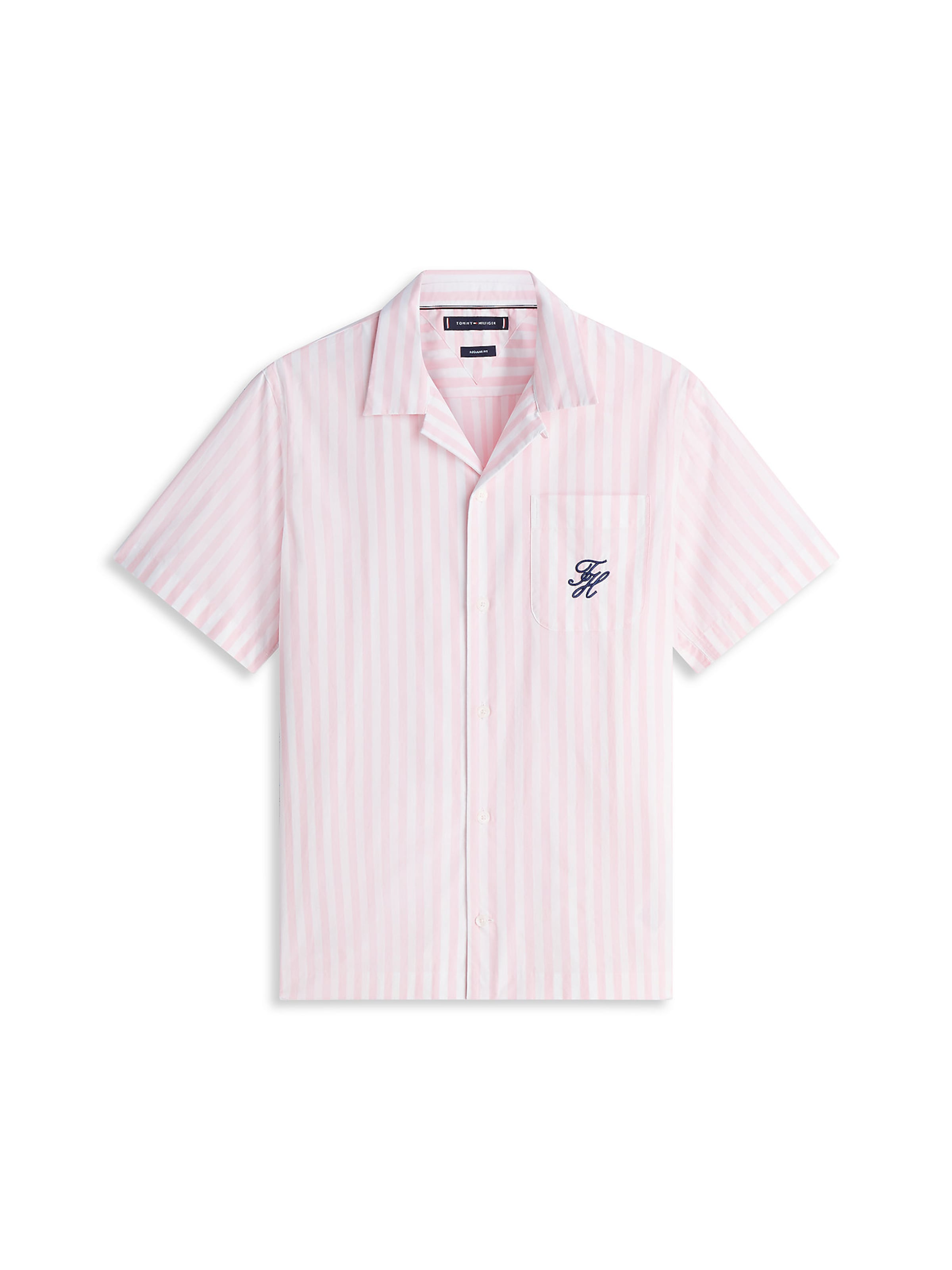 TOMMY HILFIGER Hemd in hellpink / weiß, Produktansicht