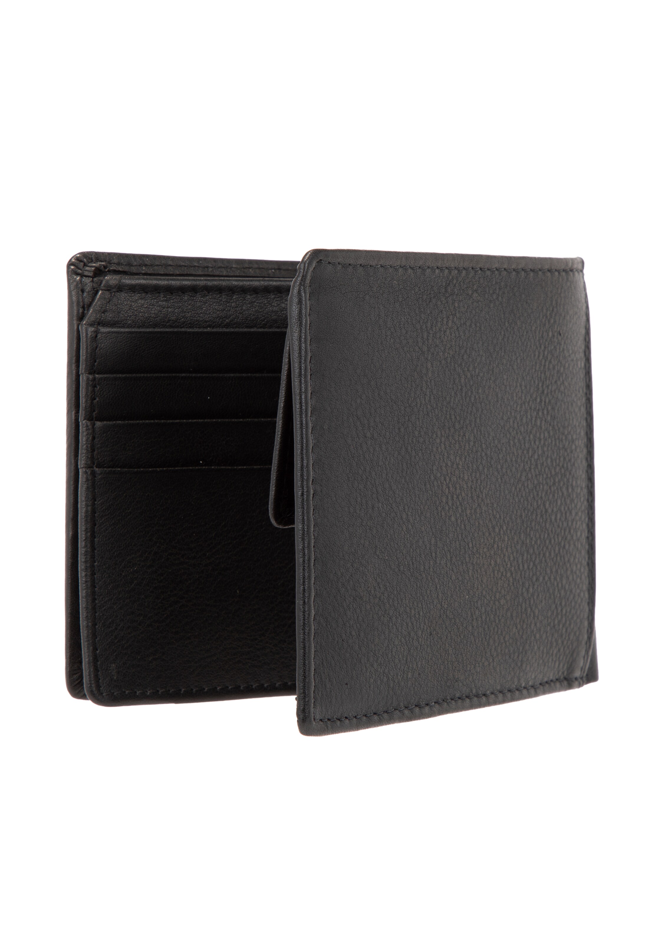 Portamonete 'Fusto Gilbrecht' di Maître in nero