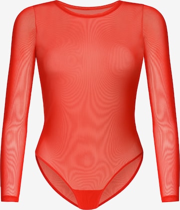 Shirtbody 'Ero' TEYLI en rouge : devant