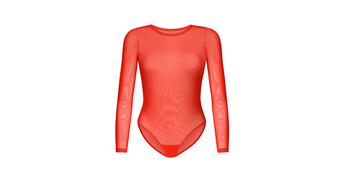 Body Rots Avcodos TEYLI Body 'Ero' in Rot | ABOUT YOU