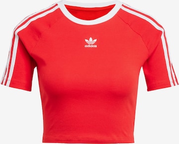 T-shirt '3-Stripes Baby' ADIDAS ORIGINALS en rouge : devant