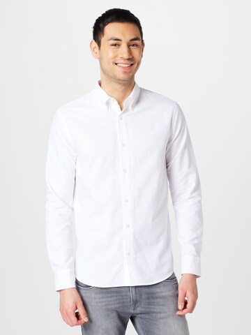 Tiger of Sweden Regular fit Button Up Shirt 'SANKT' in White: front