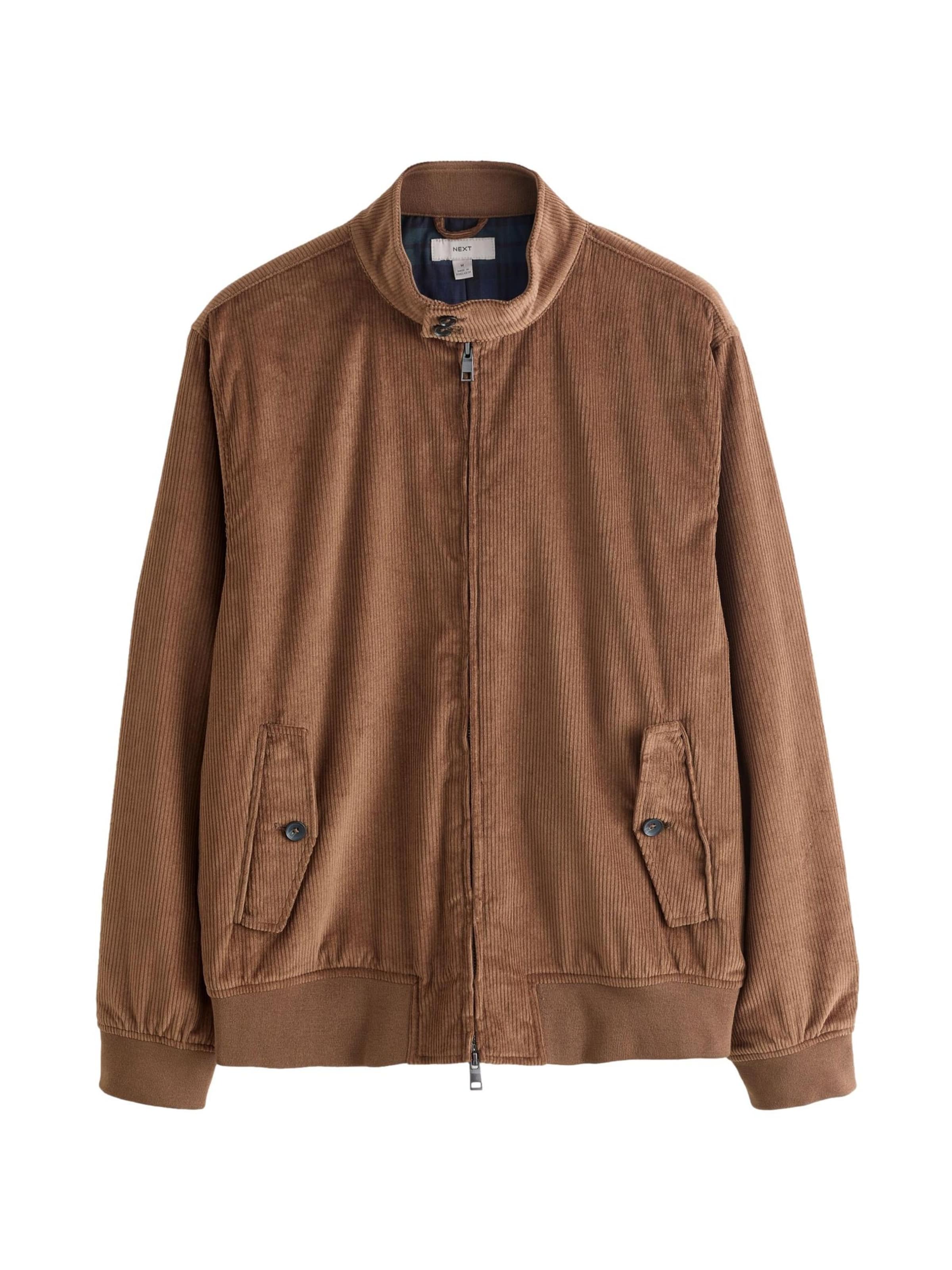 Next Veste mi-saison 'Harrington' en marron, Vue avec produit