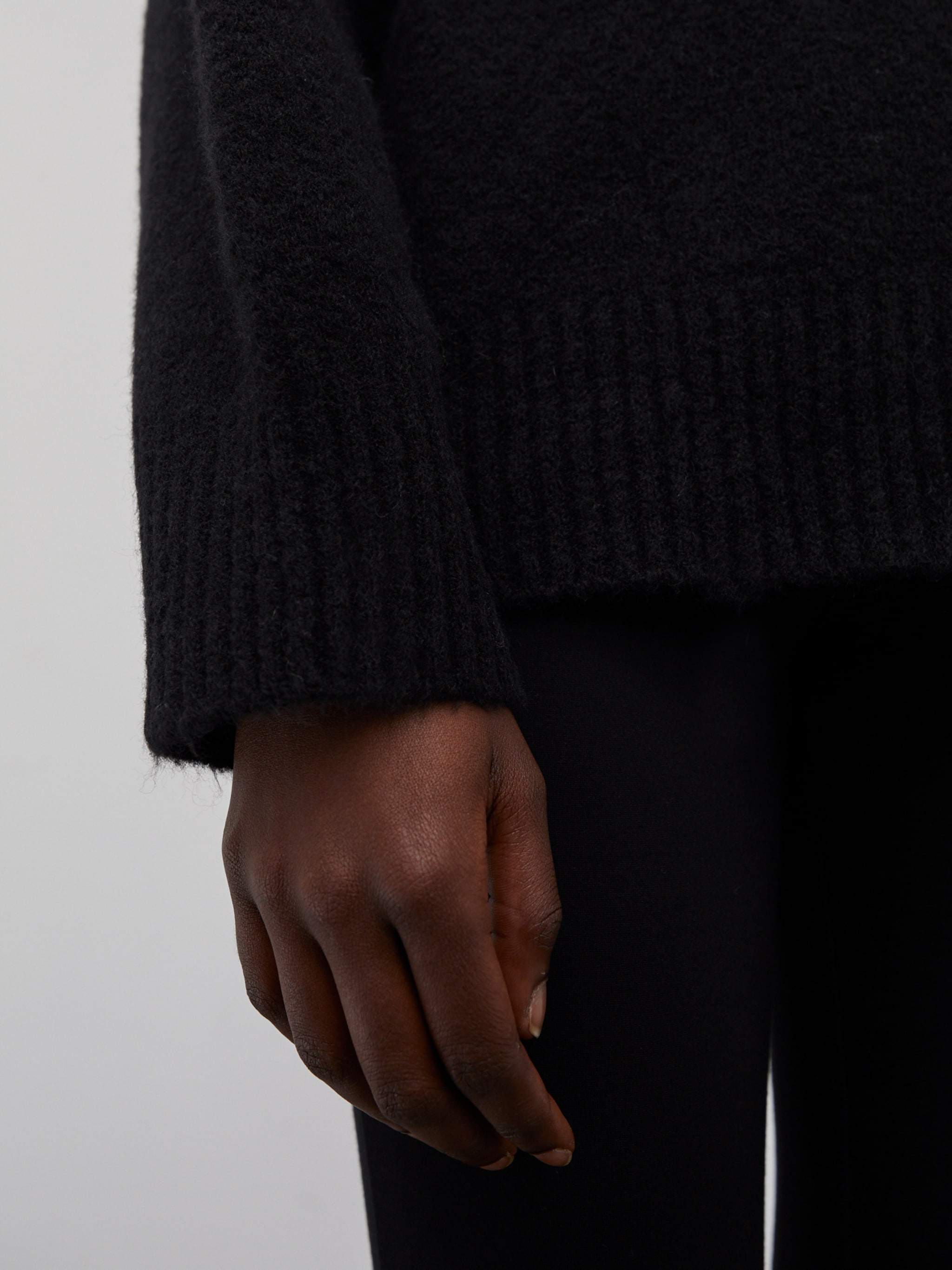 EDITED Produits Pull-over 'Henri' noir