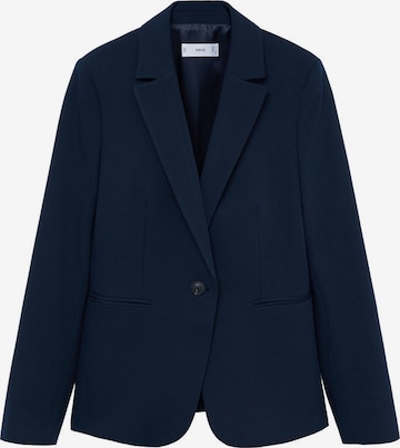 MANGO Blazer 'Boreal' in Blue: front