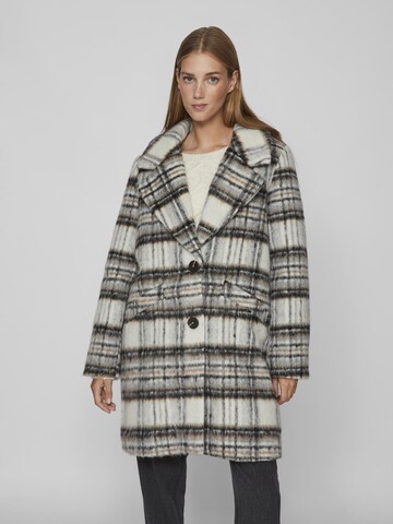 VILA Winter Coat in Grey: front