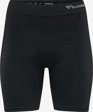 Hummel Shorts in Schwarz: front