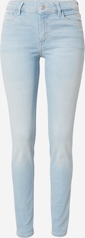 ESPRIT Slimfit Jeans in Blauw: voorkant