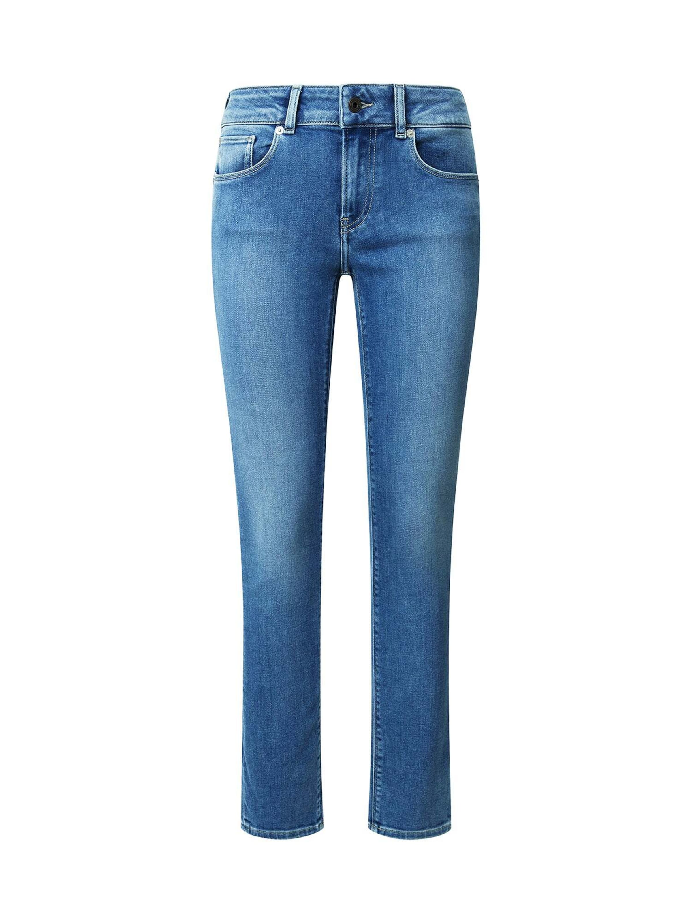 Slimfit Jeggings 'New Brooke' di Pepe Jeans in blu: frontale