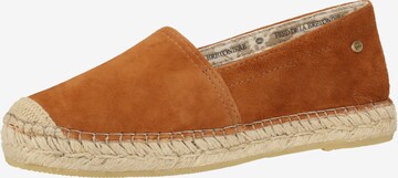 Fred de la BretoniÈre Espadrilles in Bruin: voorkant