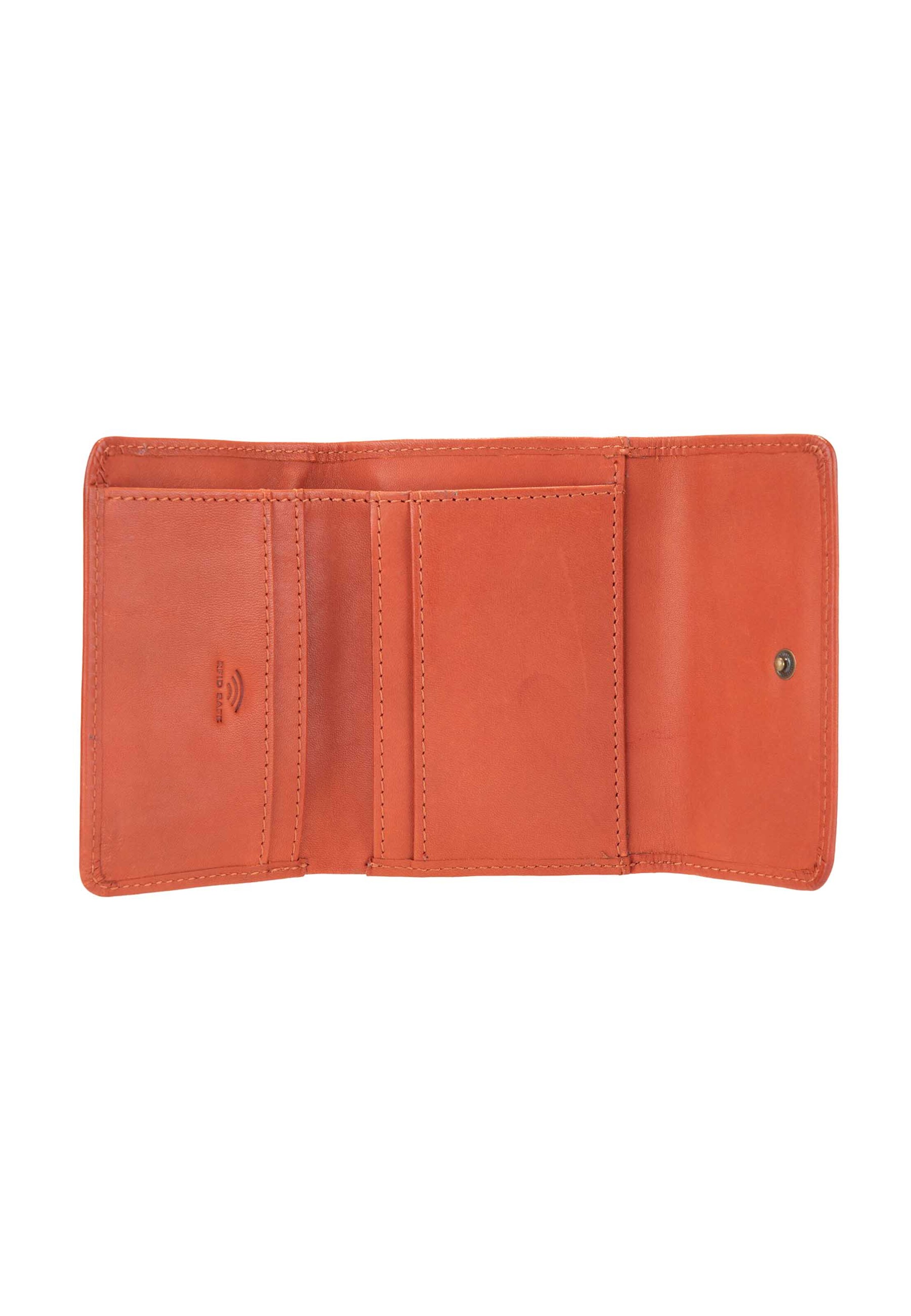 Portamonete 'Steinbach Ilsebill' di Maître in arancione