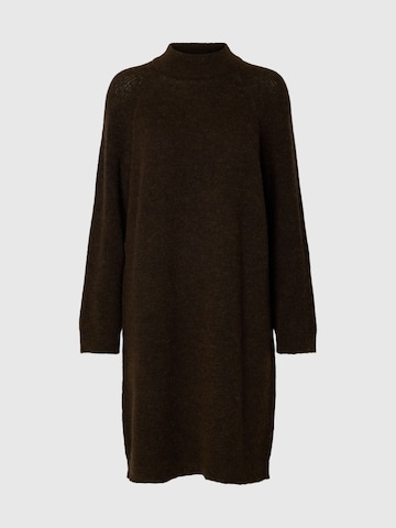 SELECTED Knit dress in Brown