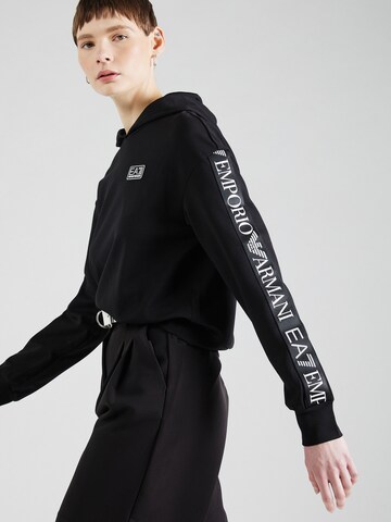 EA7 Emporio Armani Sweatshirt 'ASV Dynamic Athlete' in Zwart